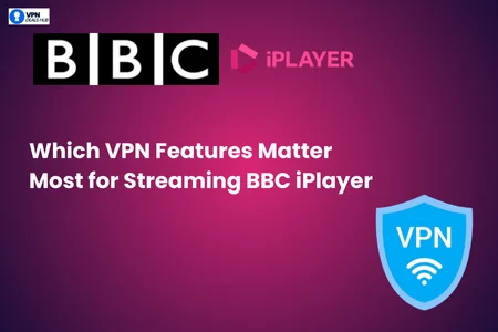 BBC iPlayer streaming guide highlighting which VPN features are most important for accessing BBC iPlayer securely.