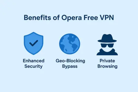 Benefits of Opera Free VPN