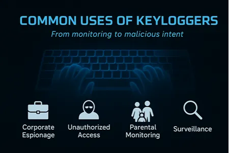 Common Uses of Keyloggers