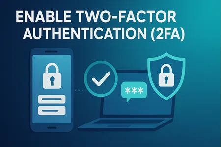 Enable Two-Factor Authentication (2FA)