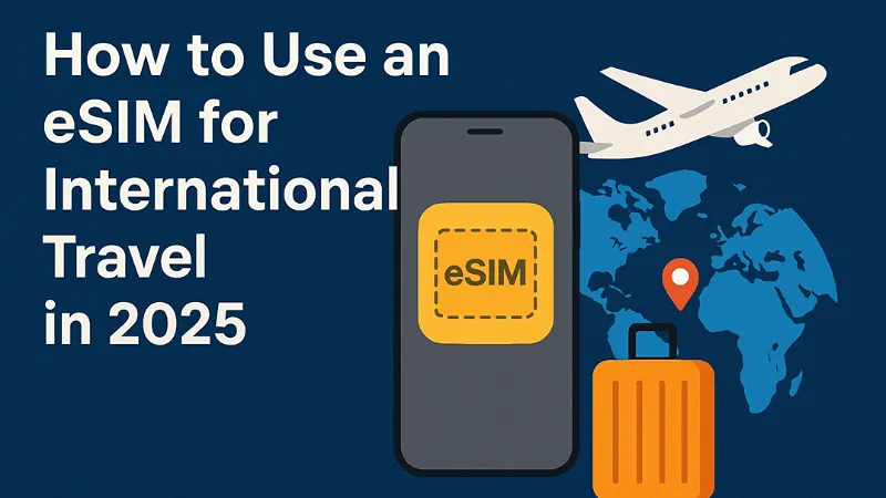 How to Use an eSIM for International Travel in 2025