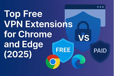 Top Free VPN Extensions for Chrome and Edge (2025)