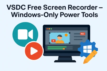 VSDC Free Screen Recorder – Windows-Only Power Tools