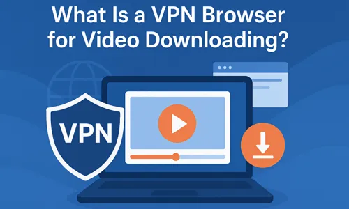 What Is a VPN Browser for Video Downloading