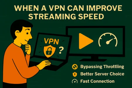 When a VPN Can Improve Streaming Speed