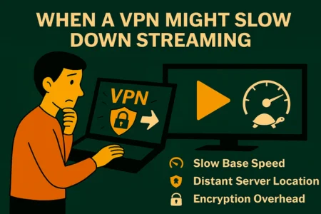 When a VPN Might Slow Down Streaming