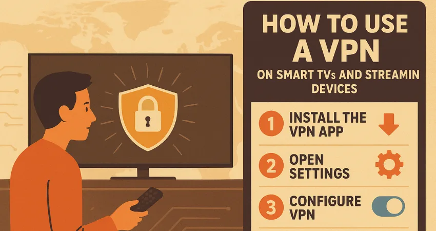 How to Use a VPN on Smart TVs and Streaming Devices