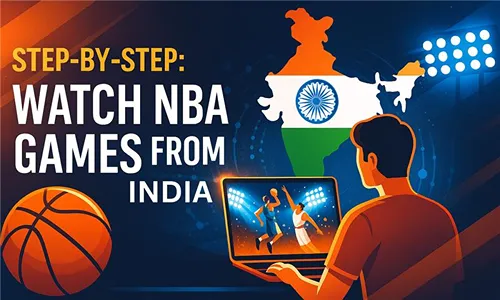 Step-by-step Watch NBA games from India