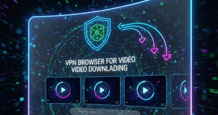 VPN Browser for Video Downloading