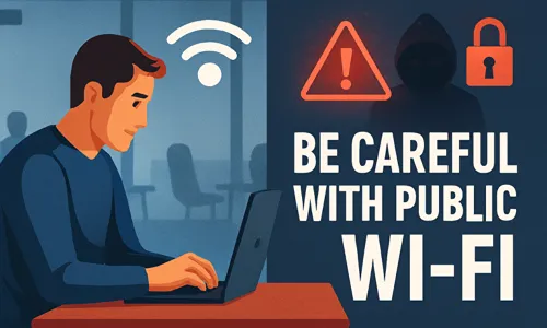 Be Careful with Public Wi-Fi