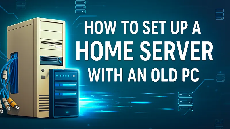 How to Set Up a Home Server with an Old PC
