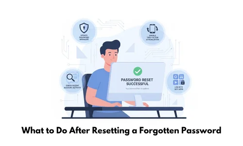 What to Do After Resetting a Forgotten Password